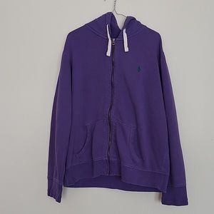 Purple Polo by Ralph Lauren Zip Up Jacket